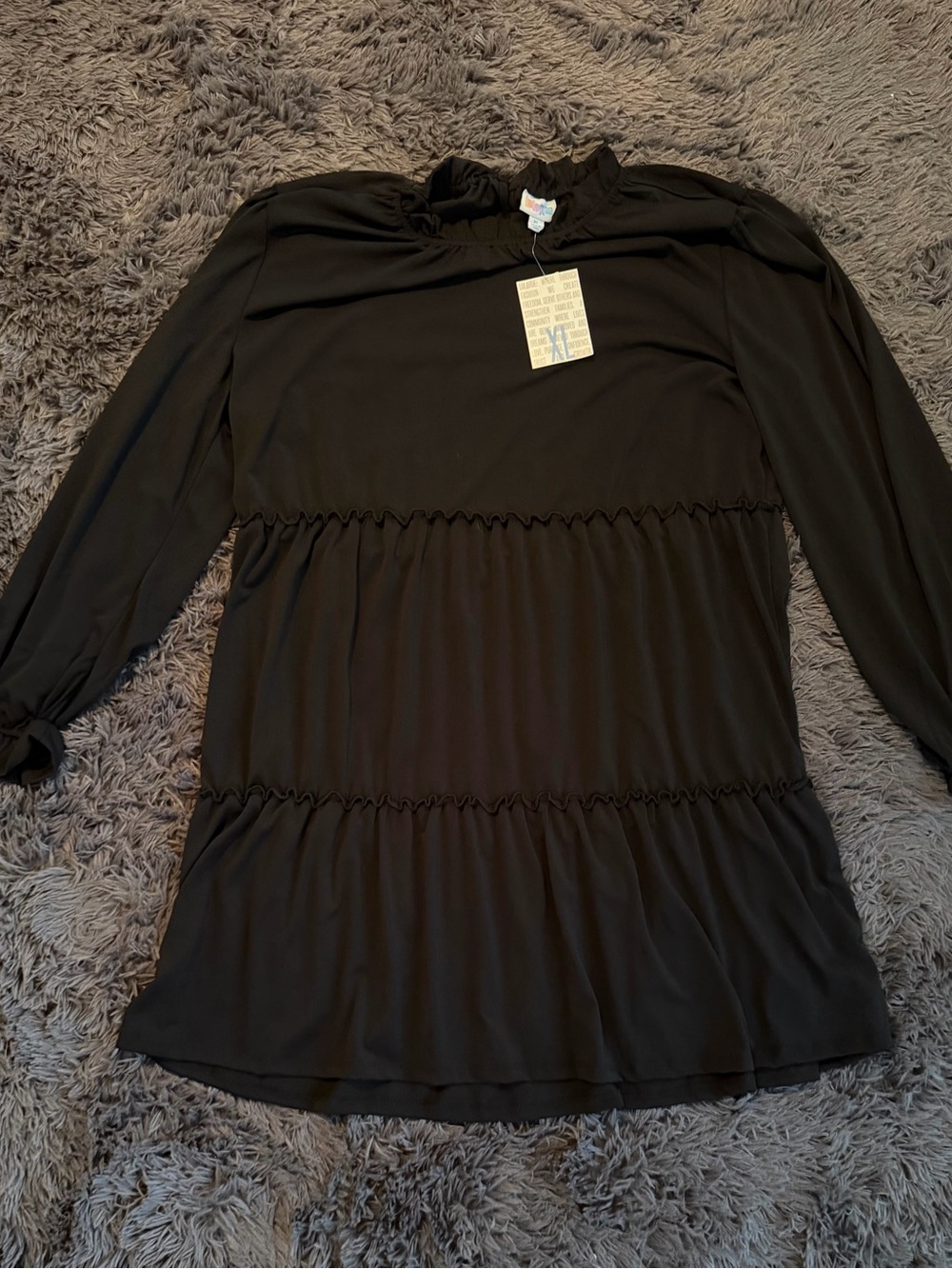 LuLaRoe Annabelle Ruffle Tiered Dress